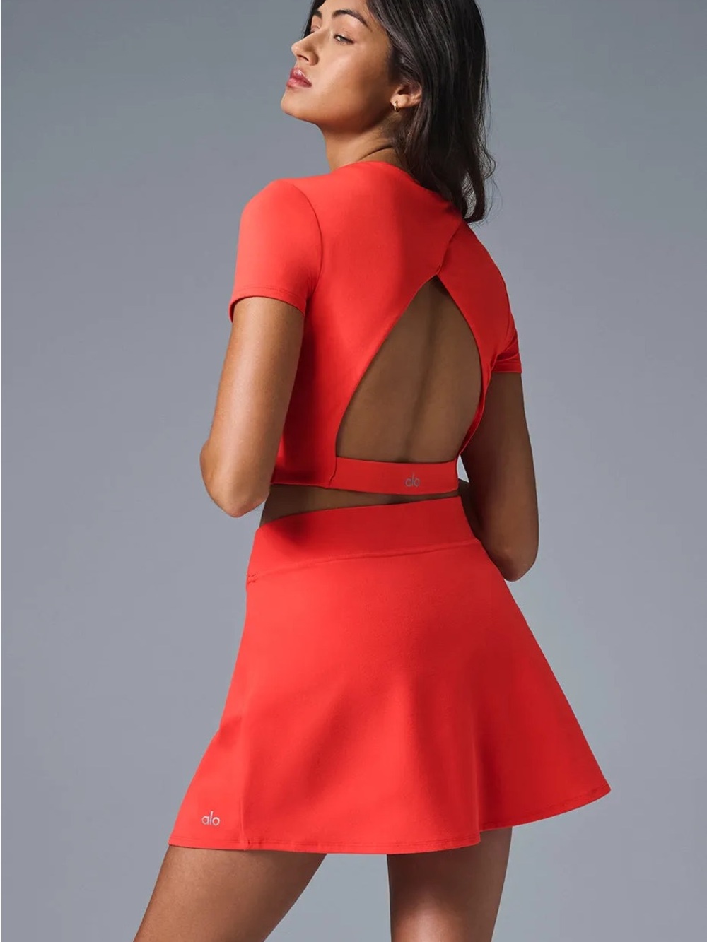 ALO Yoga ALOSoft Set - Red Hot Summer - S